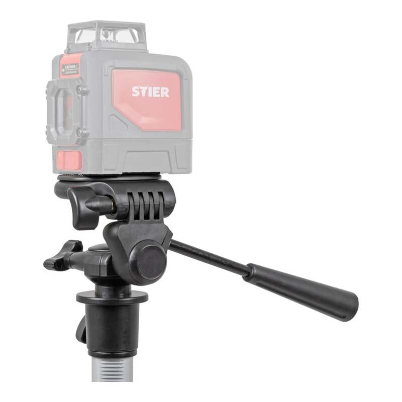 STIER Stativ Kamerastativ Aluminium 250cm 3,2kg Tragetasche verstellbar 1/4 Zoll - 4251709619246