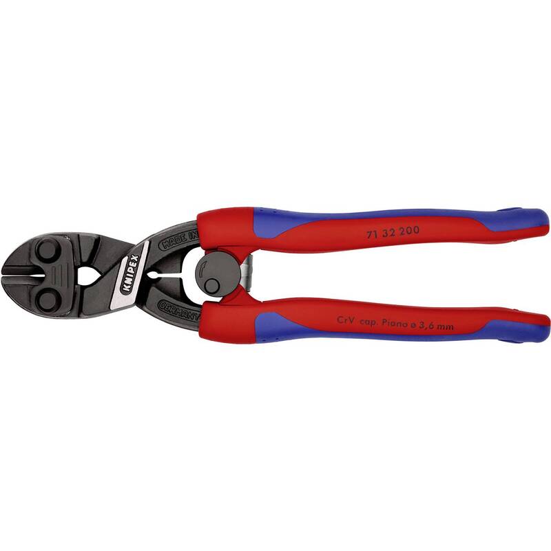 Knipex CoBolt Bolzenschneider 200 mm 64 HRC für weichen bis harten Draht - 4003773066880
