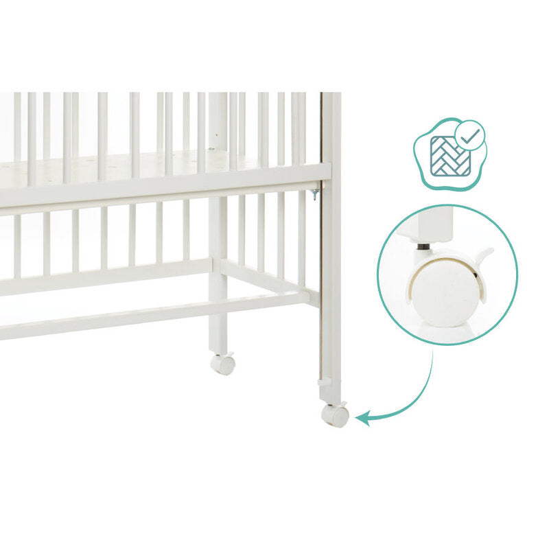 fillikid Beistellbett Cocon Babybett Kinderbett Beistell-Bett Bett Baby-Bett876 - 9120036209015