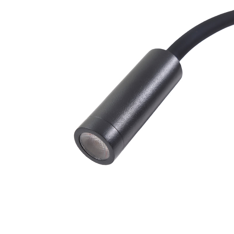 Lucande LED Wandleuchte Hetti schwarz Metall Leselampe Lampe 14cm hoch 240Lumen - 4251911779028