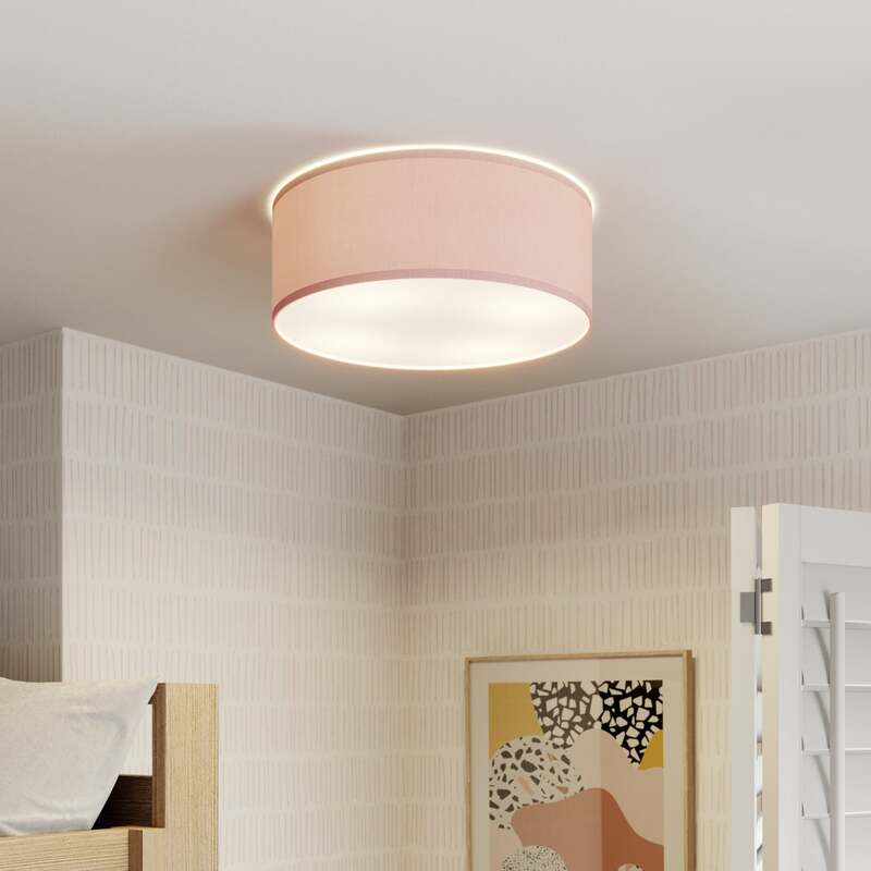 TK-Lighting Deckenleuchte Rondo Kids LED Lampe Leuchte dimmbar pink Ø38cm 13cm - 5901780532284