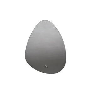 B-Ware Lucande LED Spiegel Celestiel tropfenförmig CCT 60cm chrom Badezimmerlampe 650lm