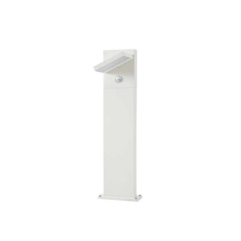 Silvan Wegeleuchte Gartenleuchte LED Sensor IP54 Aluminium 65cm weiß modern - 4255830907111