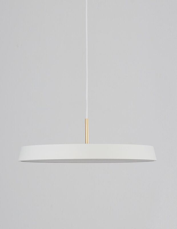 Nova Luce Pendelleuchte Hängeleuchte LED VETRO Weiß Warmweiss Aluminium Acryl - 5212017425737
