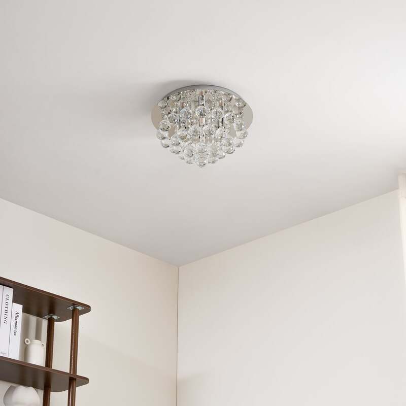 Lindby Deckenlampe Leuchte Kronleuchter Hängeleuchte Lampe G9 4x40W LED dimmbar - 4251096590005