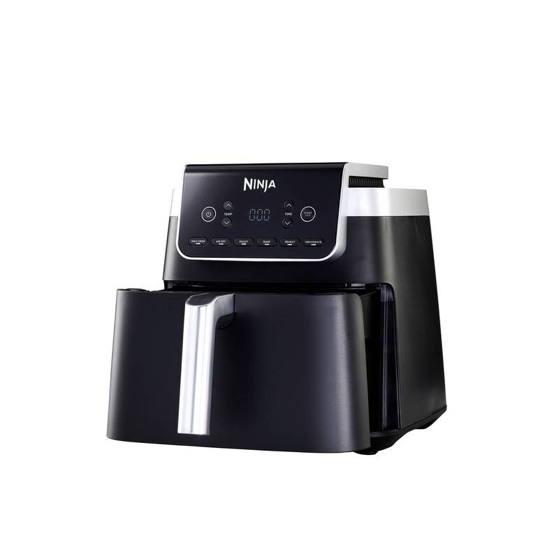 Ninja AF180EU Heißluft-Fritteuse 6,2 l 2000 W 240 °C Schwarz Silber - 0622356278782