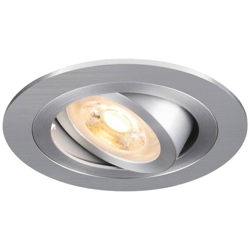 SLV 1007376 NEW TRIA 75 LED Einbauleuchte Downlight Aluminium rund dimmbar - 4024163276139