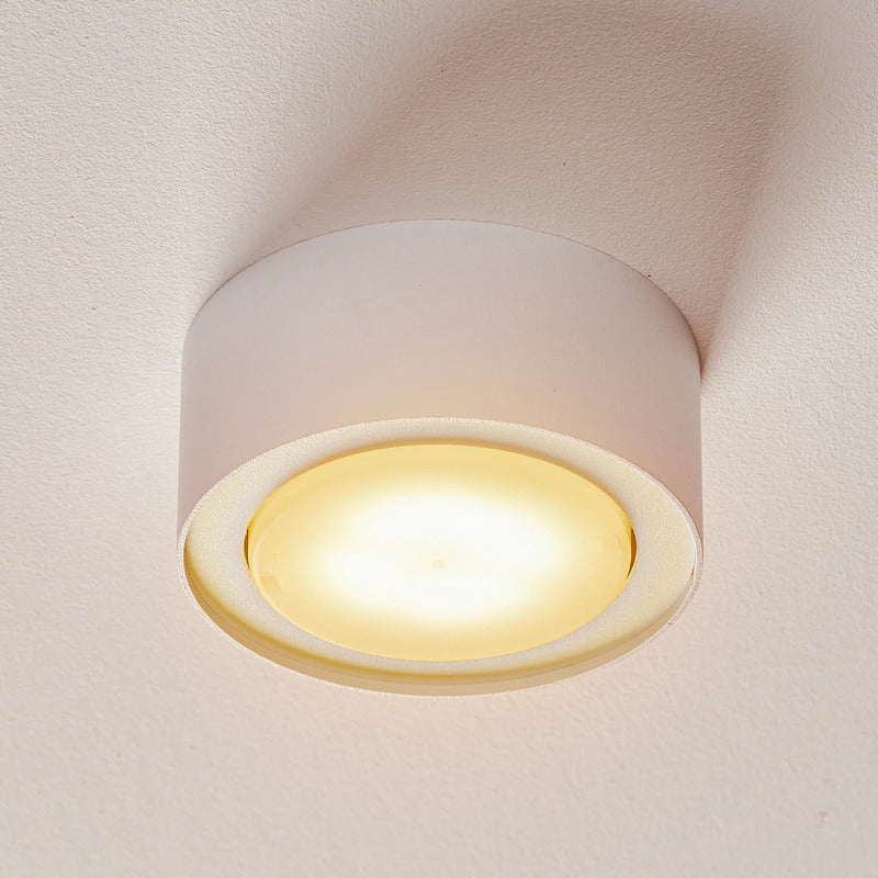 Nowodvorski-Lighting Deckenspot Flea LED Strahler dimmbar weiß Stahl Ø10cm 4,5cm - 5903139820295