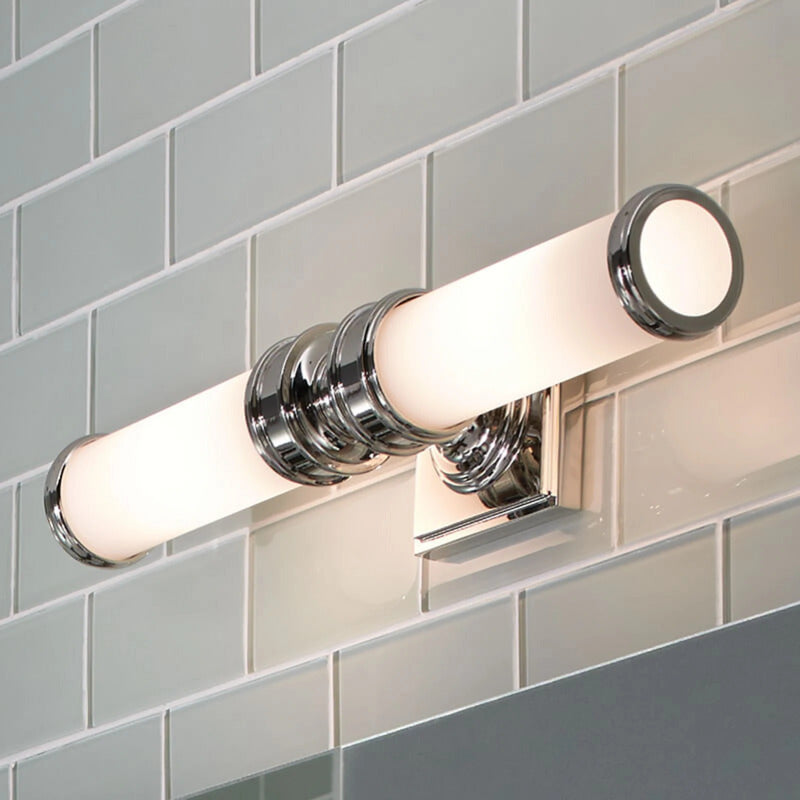 Murray Feiss Wandleuchte Payne 2-flammig LED Wandlampe poliertes Nickel Leuchte - 0014817524161