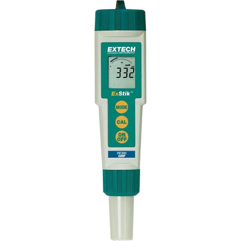Extech RE300 Redox-Messgerät wasserdicht IP57 mit Speicherfunktion 15 Werte - 793950053003