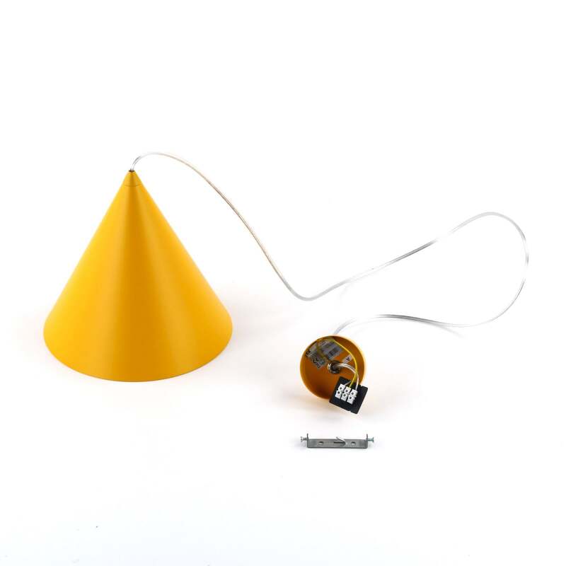 TK Lighting Hängeleuchte Cono 1-flammig LED Pendelleuchte dimmbar Stahl Ø27cm - 5906135100668