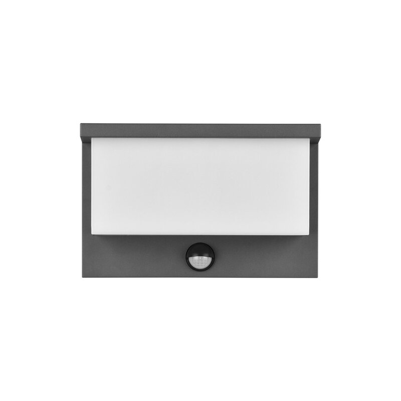 Trio Lighting Außenwandleuchte Wandleuchte LED Nestos Bewegungssensor anthrazit - 4017807564006