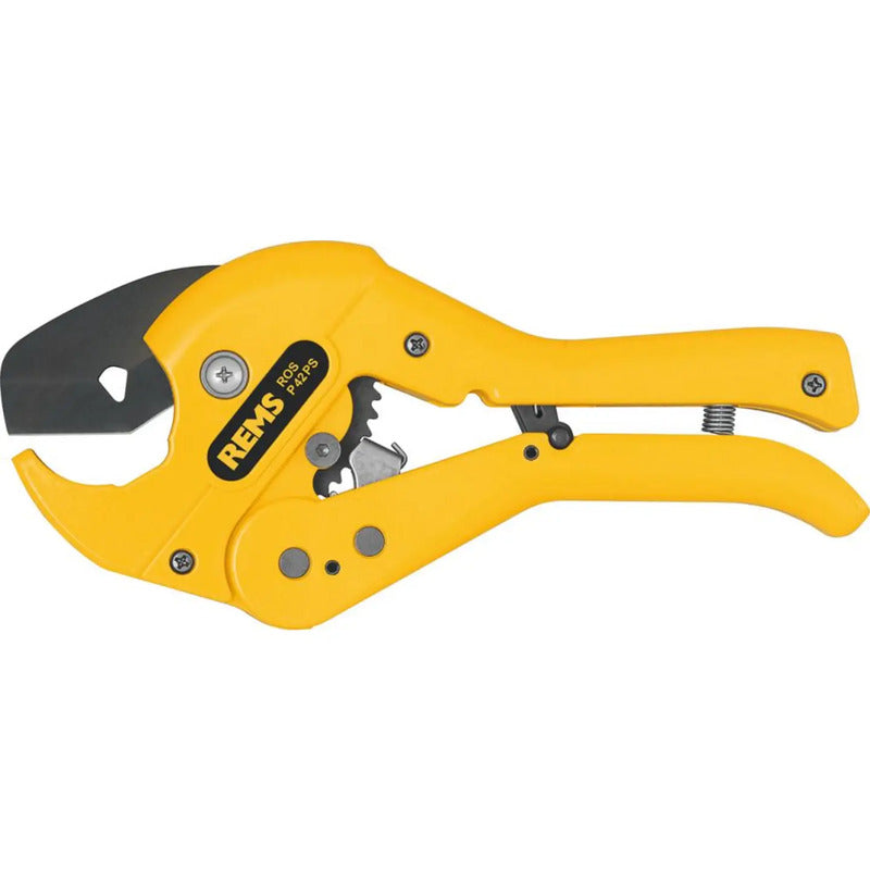 REMS Rohrschere ROS Aluminium Einhand-Bedienung max 42mm auswechselbare Klinge - 4039976129275