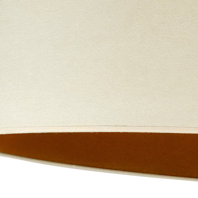 Envostar Deckenlampe Idun hellbeige 80cm Naturmaterial vegan Deckenleuchte Spot - 4251911790207