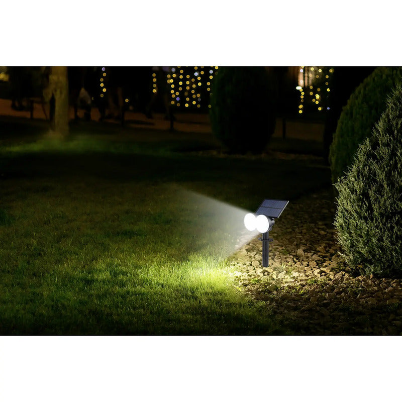 Sygonix Solar-Spot Gartenleuchte SMD LED 0.9W Lichtaustritt einstellbar schwarz - 4064161258294