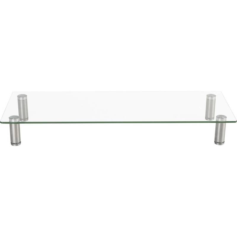 SpeaKa Professional Monitor-Erhöhung höhenverstellbar transparent 75-90mm 20kg - 4064161041346