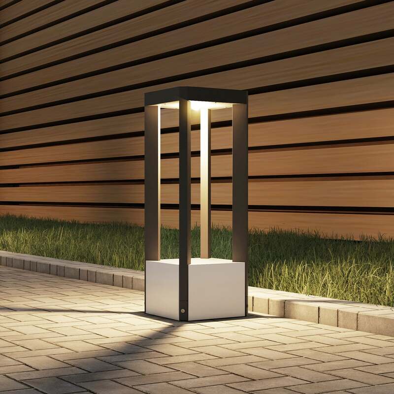 Lucande Kalisa LED Garten Leuchte Dark Grey Leuchte Lampe Außenleuchte LED - 4251911703344