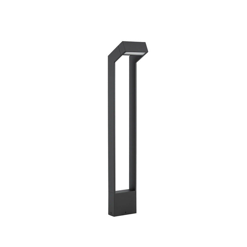 Arcchio Wegeleuchte Wegelampe LED dunkelgrau Gartenleuchte Außenleuchte Glas - 4255830906596