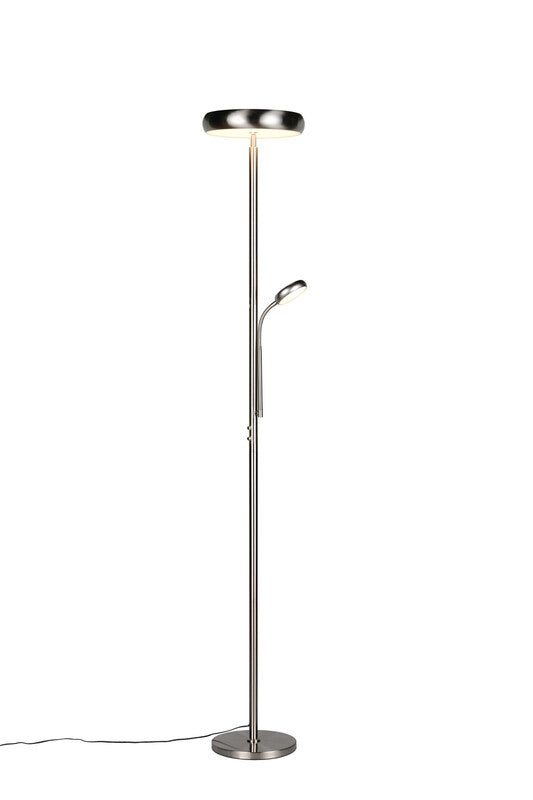 Reality R45741107 Palermo LED Stehleuchte 5W ⌀28cm dimmbar Nickel Matt CCT einst - 4017807641370