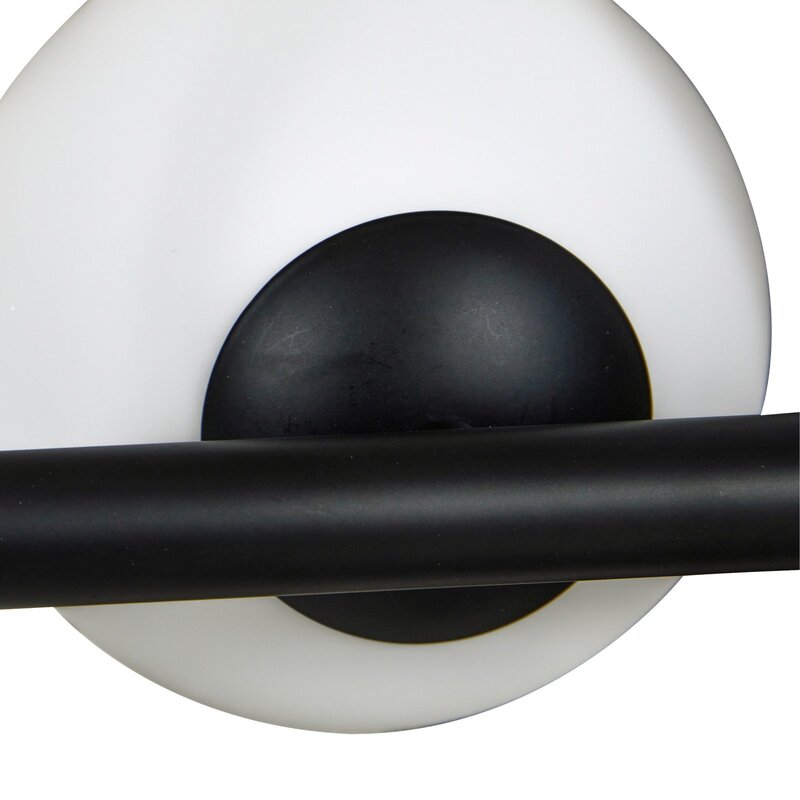 Lucande Hängeleuchte Isandro 7-flammig LED Pendelleuchte dimmbar schwarz matt - 4251911786422