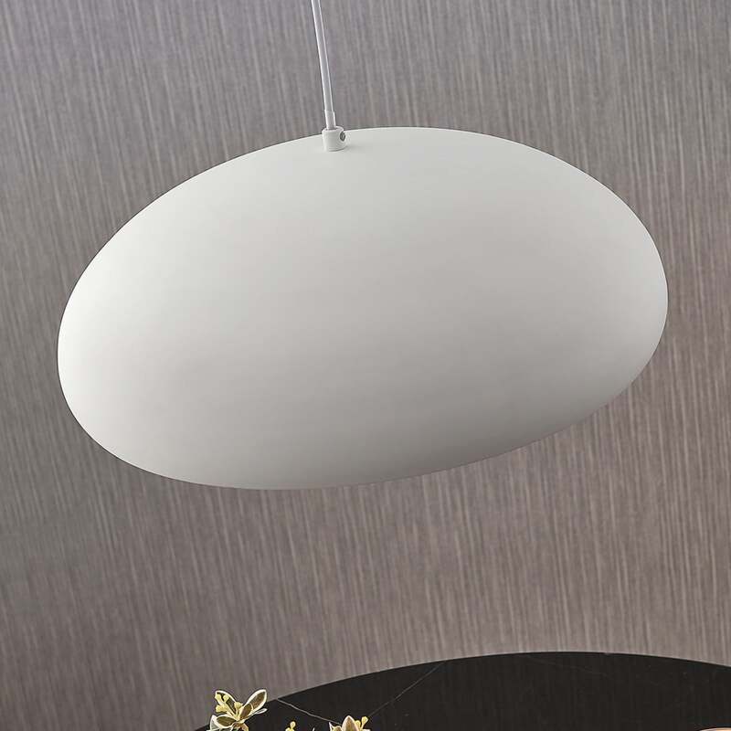 Lindby Pendelleuchte Hängeleuchte Gerwina LED Lampe dimmbar weiß gold Ø40cm - 4251096560640
