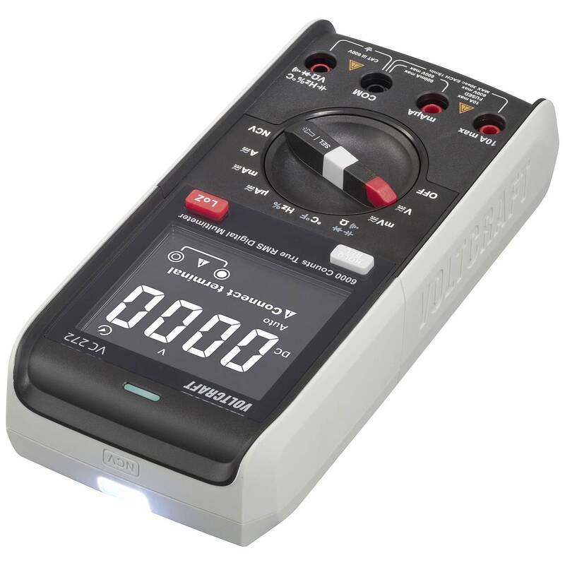 VOLTCRAFT Hand-Multimeter Multimeter digital CAT III 600 V Anzeige Counts: 6000 - 4064161218038