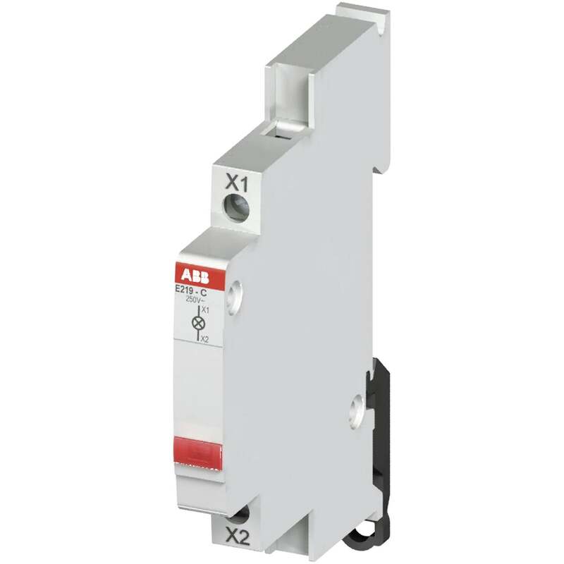 ABB Leuchtmelder LED Signallicht Rot Betriebsanzeige Kontrollleuchte 2 STÜCK - 7612270939244