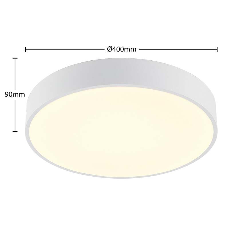 Arcchio Deckenlampe Vanida LED Lampe dimmbar weiß Ø40cm Up/Down Lichtfunktion - 4251096597684