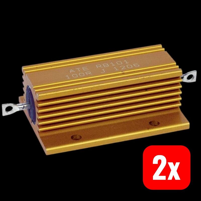 ATE Electronics Hochlast-Widerstand RB101-5R6-J-1 5.6 Ohm 100W axial bedrahtet - 2050000107207