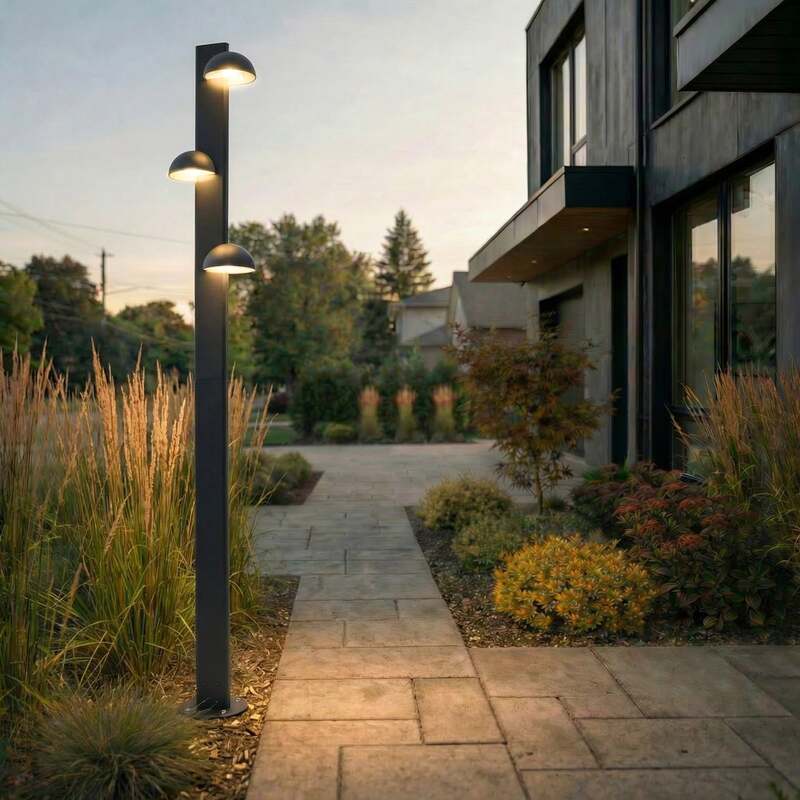Lucande Außenleuchte Gartenlampe LED Velira schwarz Beleuchtung Außenbereich 876 - 4255830910913