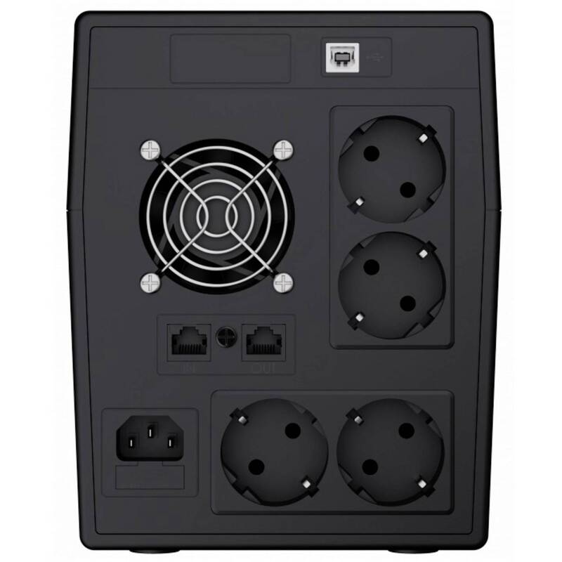Green Cell USV Micropower 2000W Unterbrechungsfreie Stromversorgung 4 Ausgänge - 5902701419653