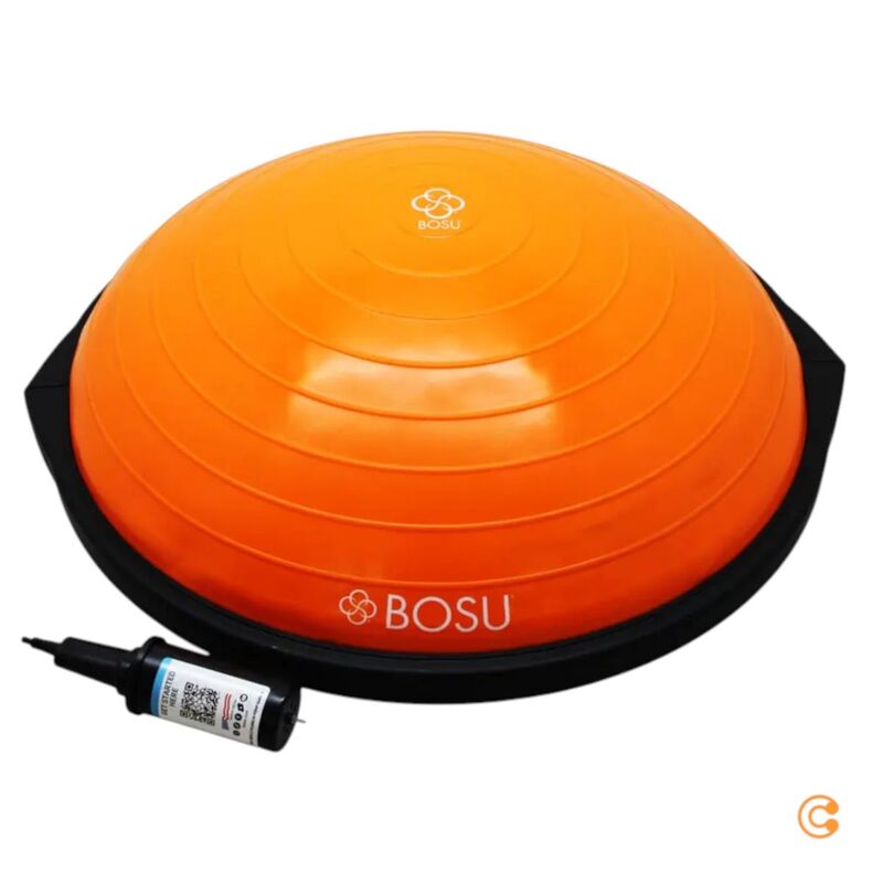 BOSU Balance Trainer 65cm Original Fitness Trainer orange schwarz Gymnastikball - 0033149080022
