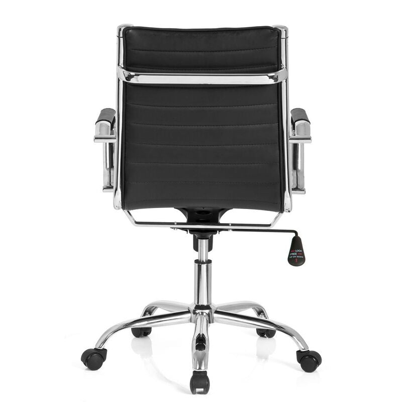 hjh OFFICE  VEMONA 10 Profi Chefsessel Schwarz Drehstuhl Bürostuhl Arbeitsstuhl - 4260354054012