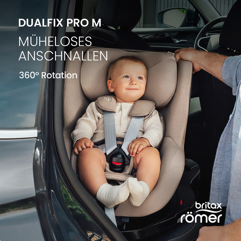 Britax Römer Kindersitz DUALFIX PRO M STYLE Autositz 360 Grad Drehfunktion - 4000984939224
