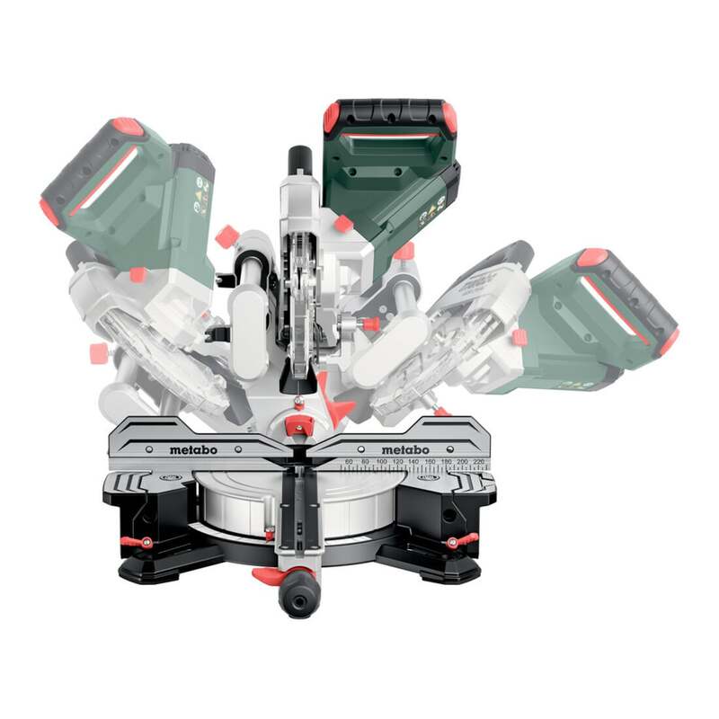 Metabo Kappsäge KGSV 254 MC Säge Werkzeug präzise Schnittfunktion grau 725x490mm - 4061792268272
