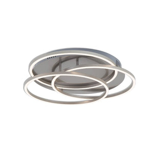 B-Ware Briloner Deckenleuchte Lampe LED Frames Ringe Memoryfunktion weiß nickel matt