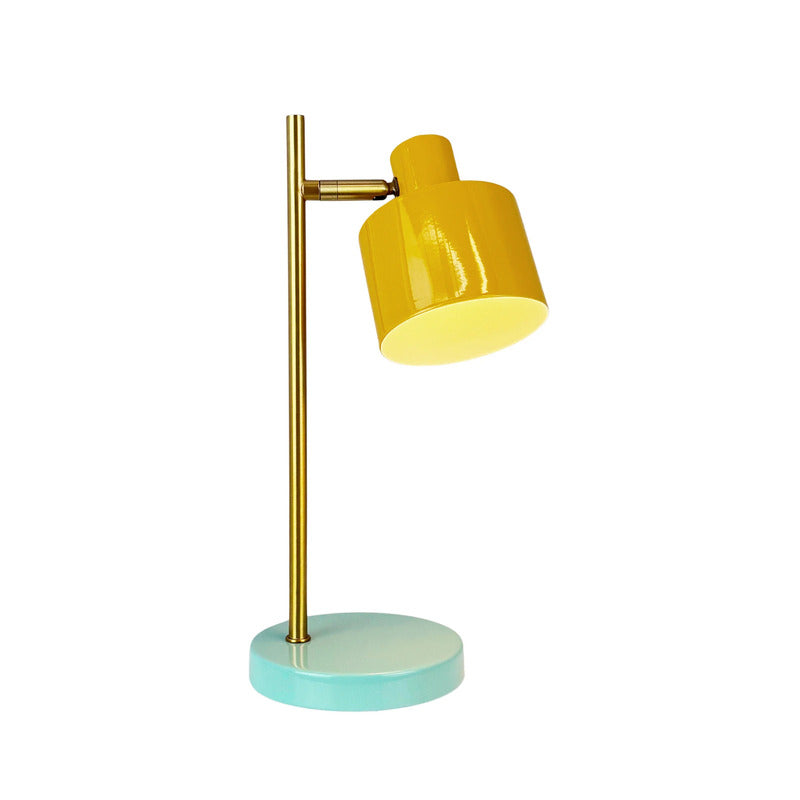 Dyberg Larsen Tischlampe Leuchte Ocean dimmbar USB Stehlampe curry türkis 28cm - 5704709095194