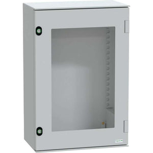 B-Ware Schneider Electric Schaltschrank Gehäuse Kasten Panelset Kunststoff Nsyplm64 Tg
