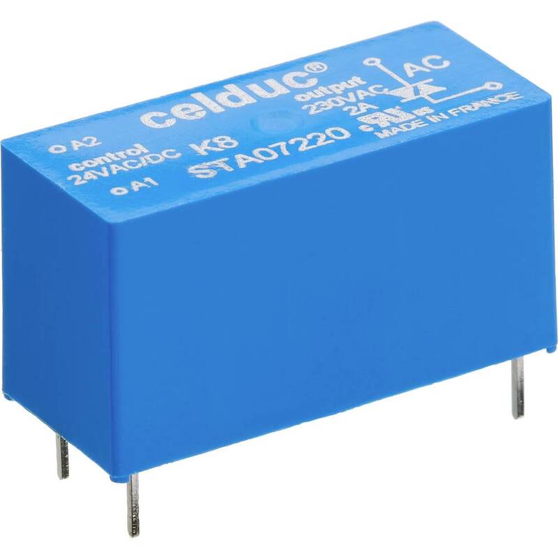 Celduc Halbleiterrelais Relais STD07205 2.5A Schaltspannung 30V AC DC 15 STÜCK - 2050009035105