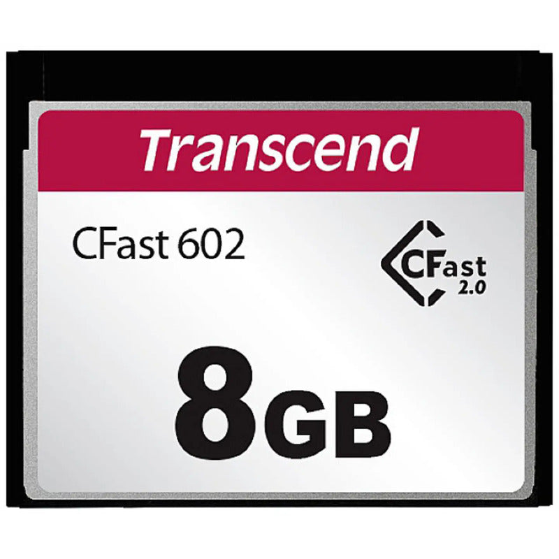 Transcend CFast-Karte Industrial 8 GB Speicherkarte 500 MB/s 350 MB/s SATA III - 0760557856689
