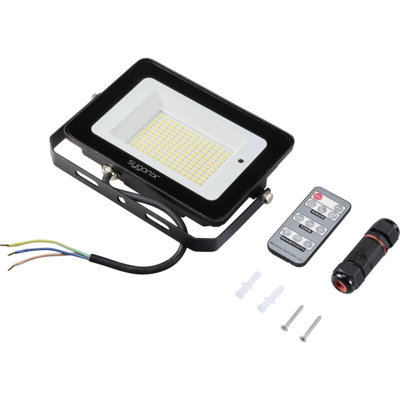 Sygonix LED-Außenstrahler 30 W mit Bewegungsmelder IP65 4000 K Neutralweiß - 4064161311166