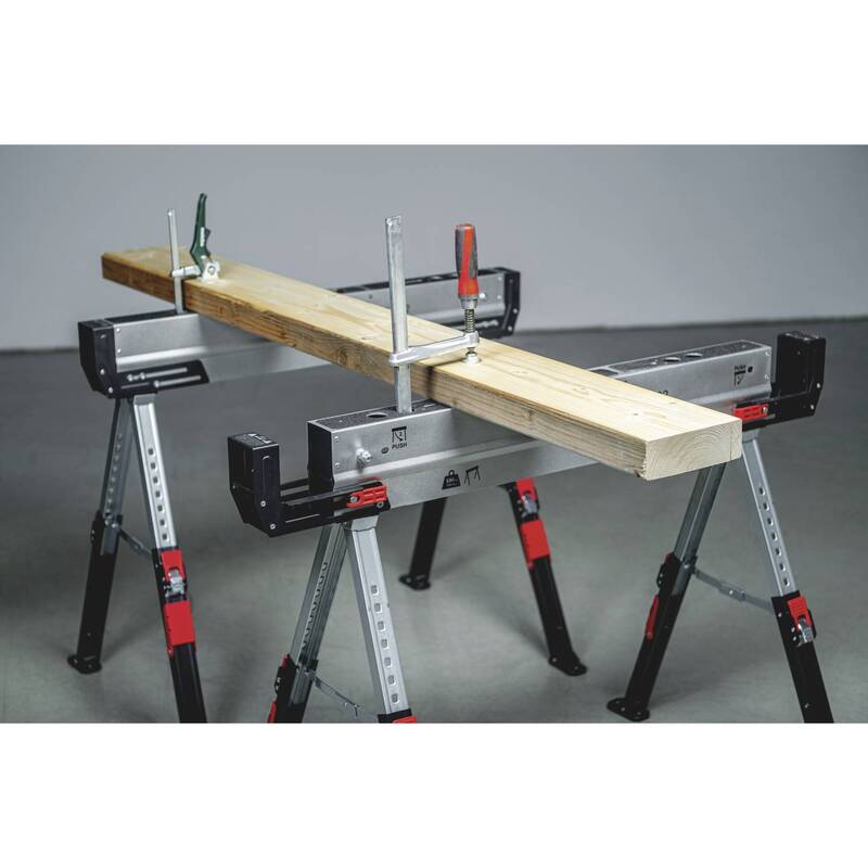 Metabo Arbeitsbock Stahlbock 590 kg Traglast 10,2 kg höhenverstellbar 615-820mm - 4061792253575