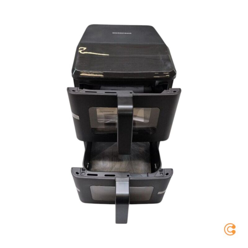 GourmetMaxx Heißluft-Fritteuse 10 l 2400 W Antihaft Cool-Touch digitaler Timer - 4067522090816