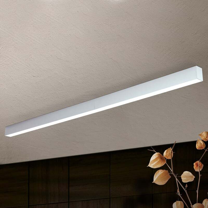 Sando Pendelleuchte Deckenlampe LED alu warmweiß Aluminium PVC Aufhängeset 86 cm - 9003090255641