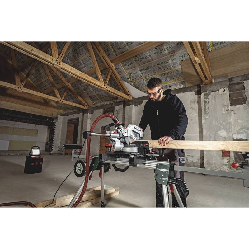 Metabo Kappsäge 254mm 1450W Präzisionssäge Handkreissäge Zugfunktion robust - 4061792218192
