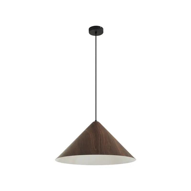 Lindby Hängeleuchte Pendelleuchte Clarine Deckenlampe Holz Metall dimmbar Ø50cm - 4255830903137