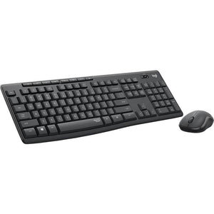 B-Ware LOGITECH Silent Wireless Combo + mysz MK295 Keyboard Standart Tastatur Maus USB