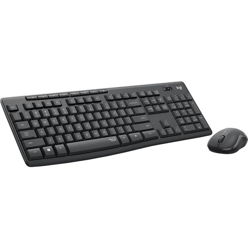 LOGITECH Silent Wireless Combo + mysz MK295 Keyboard Standart Tastatur Maus USB - 5099206092433
