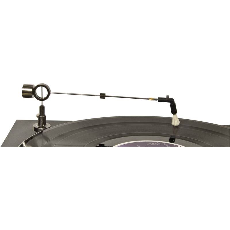 Analogis Trockenreinigungsarm Schallplattenreinigung Ziegenhaar Carbonbürste 1 - 4250013761986