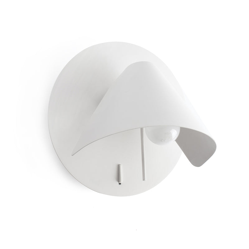 FARO BARCELONA Wandleuchte Noon LED Lampe dreh- und schwenkbar weiß 21,1cm - 8421776718883